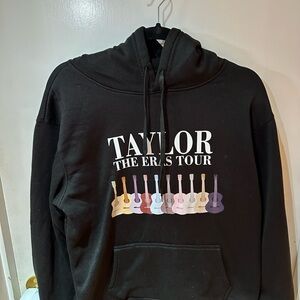 Black Taylor The Eras Tour Hoodie